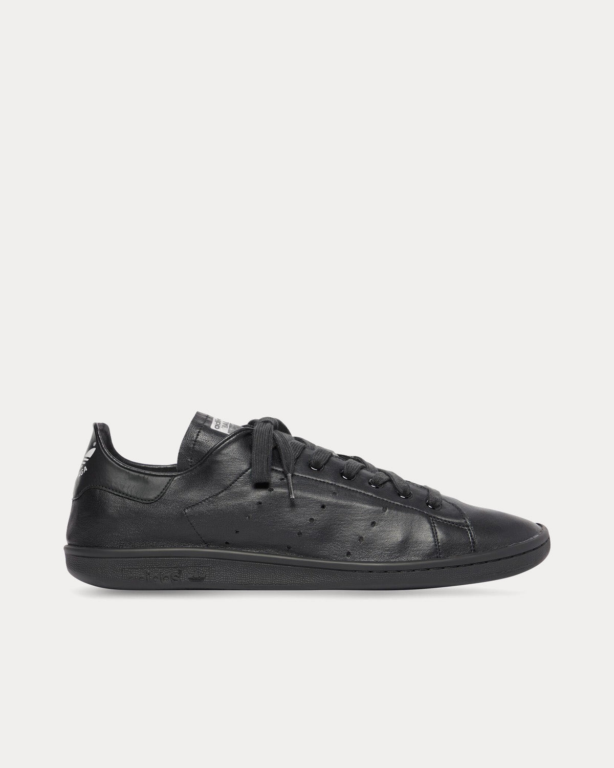 Balenciaga x Adidas - Stan Smith Leather Black Low Top Sneakers