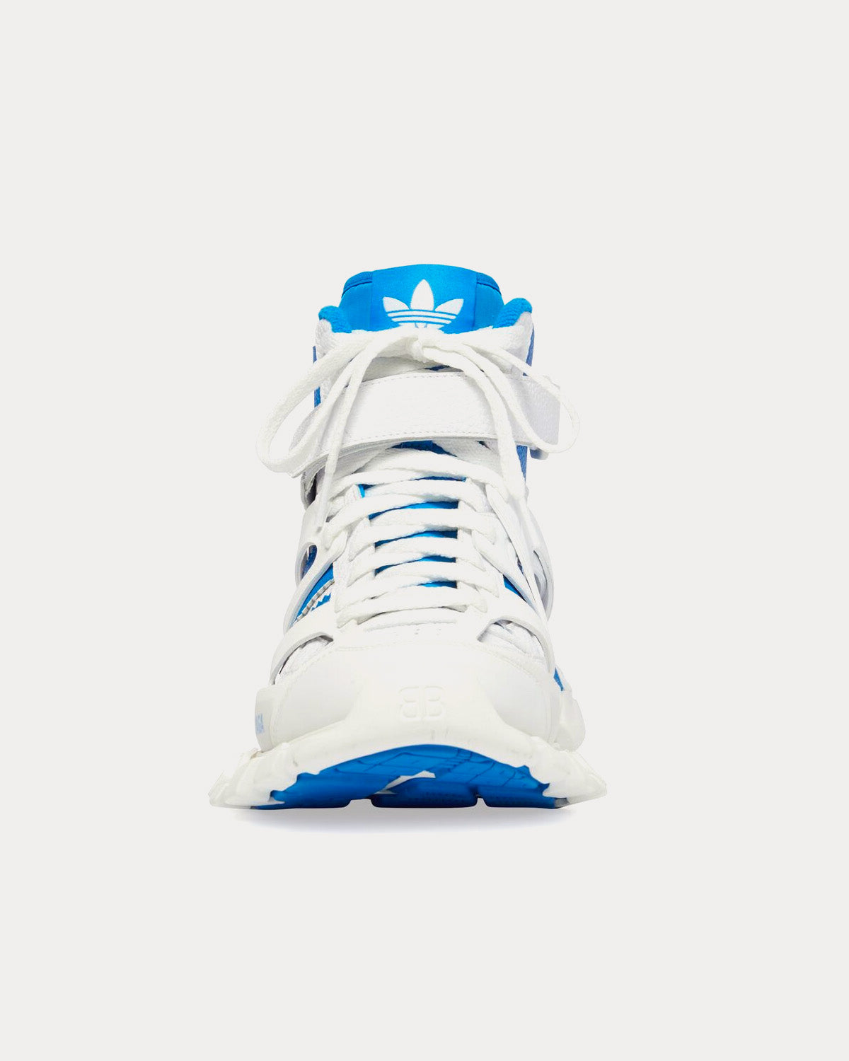 Balenciaga x Adidas - Track Forum White / Blue High Top Sneakers