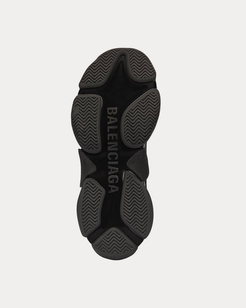Triple S Black / White Low Top Sneakers