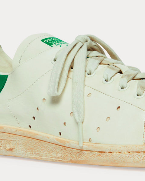 Stan Smith Worn-Out Off-White / Green Low Top Sneakers