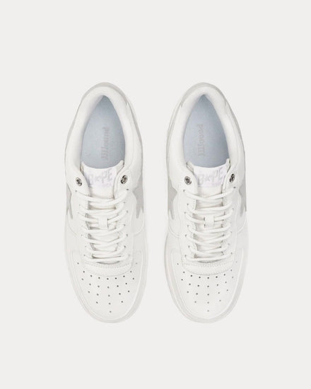 A Bathing APE x JJJJound BAPE STA White Low Top Sneakers - 2