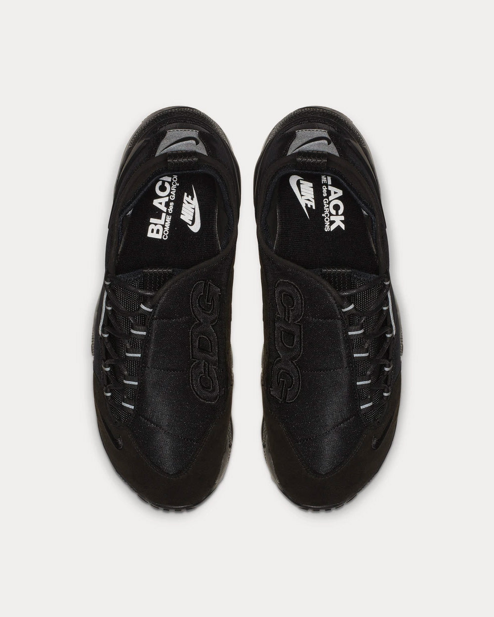 Nike x Comme des Garçons - Footscape Black Low Top Sneakers