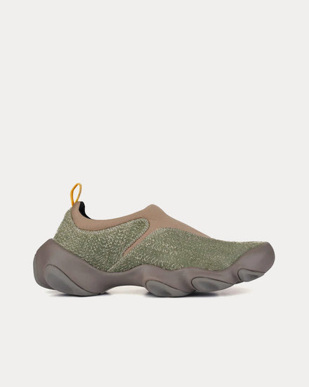 Oakley x Brain Dead Factory Team Flesh Sage / Sand / Grey Slip On Sneakers - 1