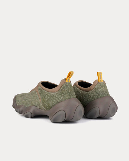 Oakley x Brain Dead Factory Team Flesh Sage / Sand / Grey Slip On Sneakers - 4