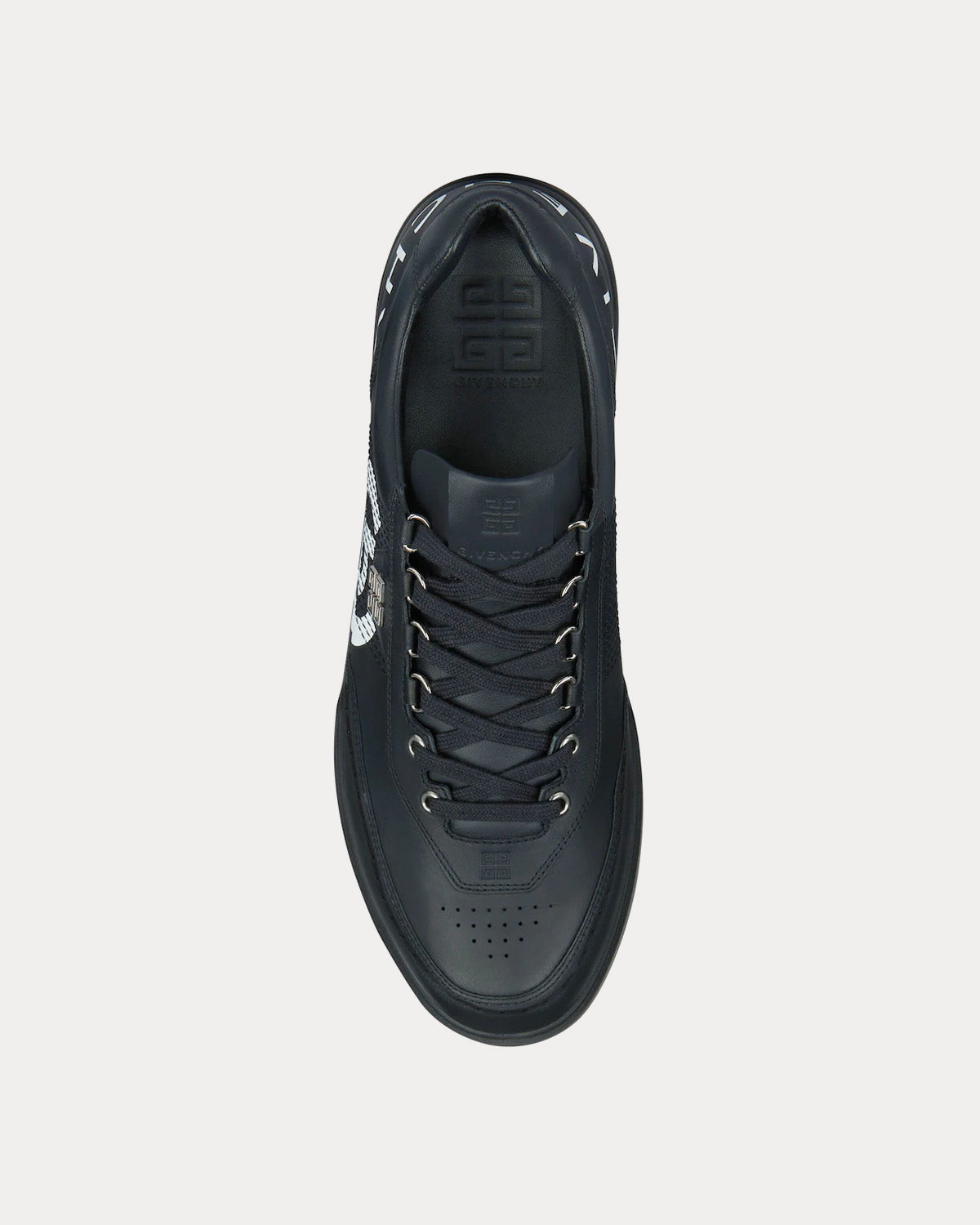 Givenchy x BSTROY - G4 Leather Black Low Top Sneakers