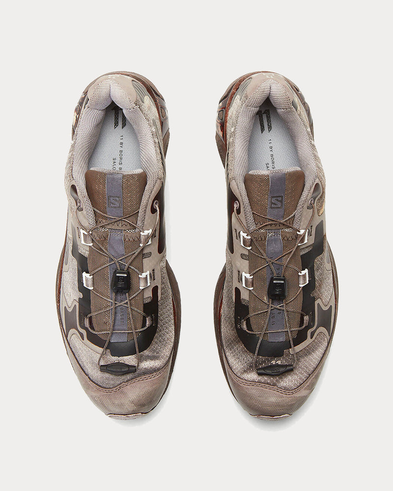 Salomon x 11 By Boris Bidjan Saberi Bamba5 Brown Low Top Sneakers - 2