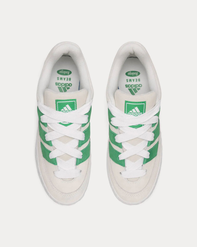 Adidas x Beams x Bodega Adimatic Off-White / Green Low Top