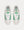 x Bodega Adimatic Off-White / Green Low Top Sneakers