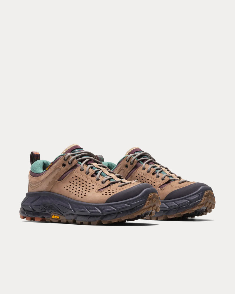 HOKA x Bodega Tor Ultra Lo Natural / Blazing Yellow Low Top Sneakers - 3