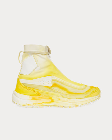Salomon x 11 By Boris Bidjan Saberi Saberi Bamba 2 Yellow High Top Sneakers - 1