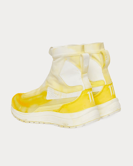 Salomon x 11 By Boris Bidjan Saberi Saberi Bamba 2 Yellow High Top Sneakers - 3