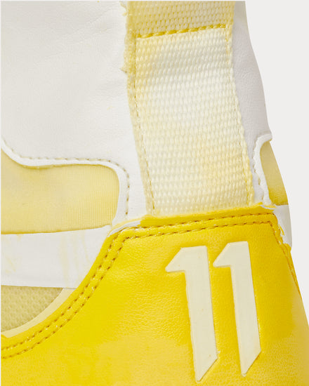 Salomon x 11 By Boris Bidjan Saberi Saberi Bamba 2 Yellow High Top Sneakers - 5