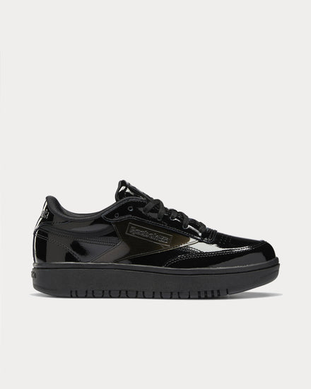 Reebok x Cardi B CLUB C Double Black Low Top Sneakers - 1