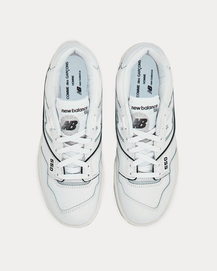 New Balance x CDG Homme BB550 White Low Top Sneakers - 2