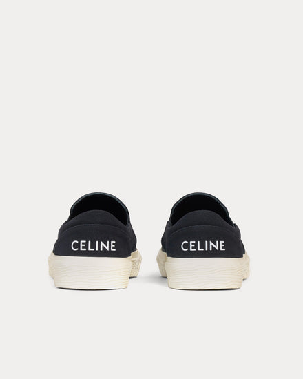 Celine Men's Elliott 'Hawaii' Printed Canvas Slip On