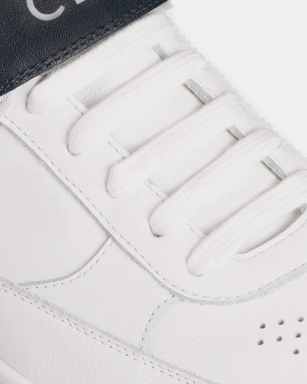 Celine CT-03 Calfskin Optic White / Black High Top Sneakers - 4