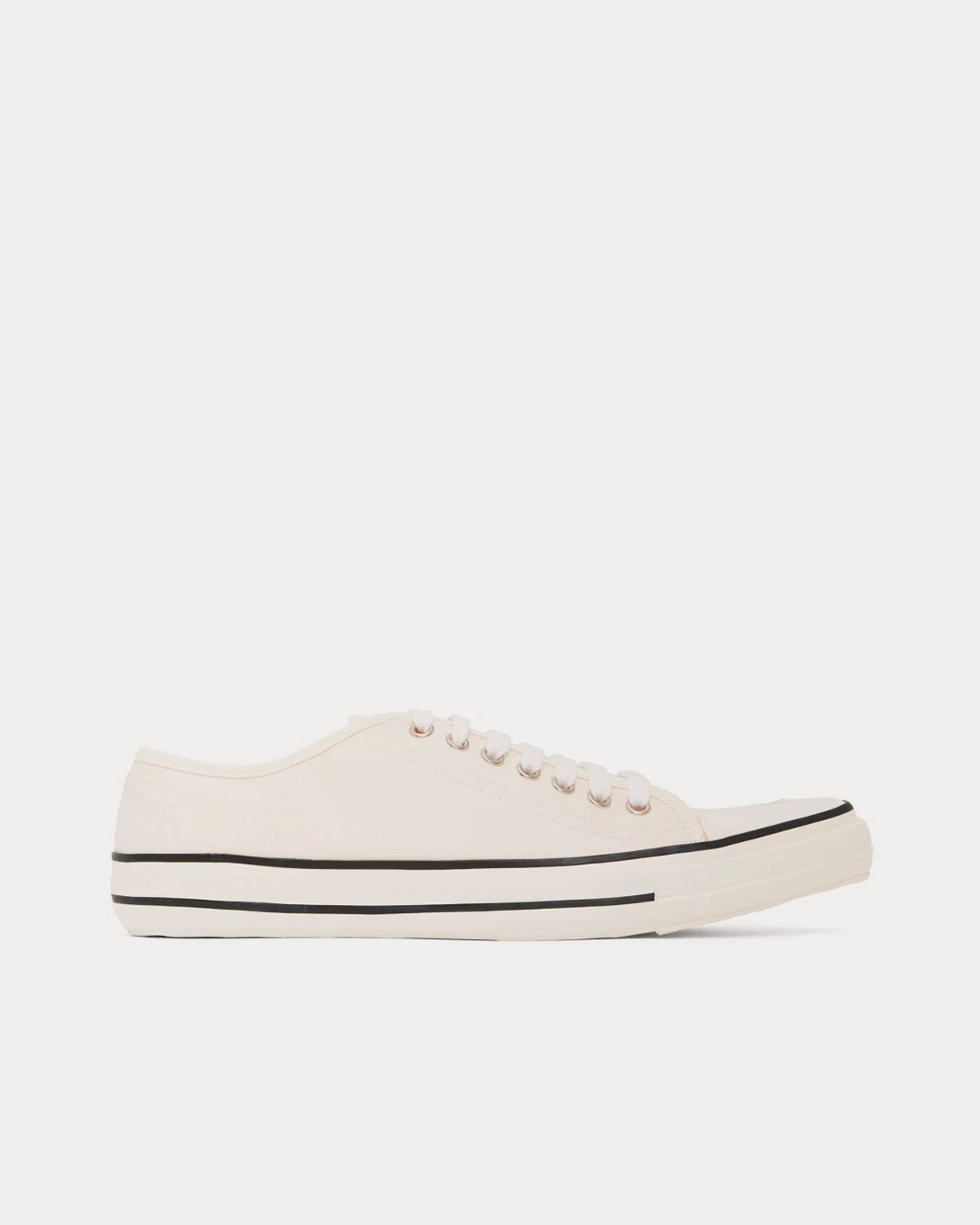 Comme des Garçons CDG - Pointed White Low Top Sneakers