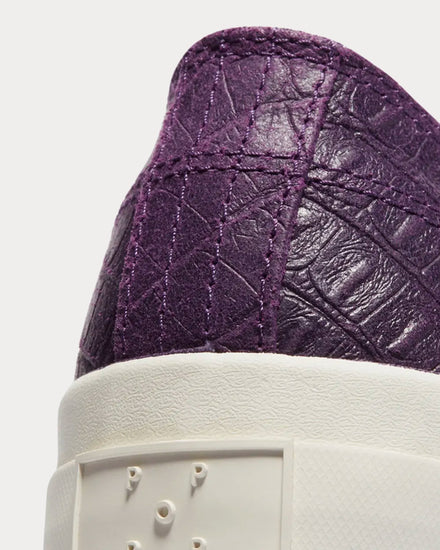 Converse x Pop Trading Company Jack Pursell Pro Ox Grand Purple Low Top Sneakers - 3