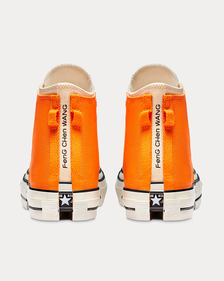 Converse x Feng Chen Wang Chuck Taylor Hi 2 In 1 Orange High Top Sneakers - 3