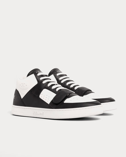 直営店買付!【CELINE】CT-02 MID スニーカー Optic White/Black Buy CELINE CT-02 Mid Sneaker 'Optic White Black