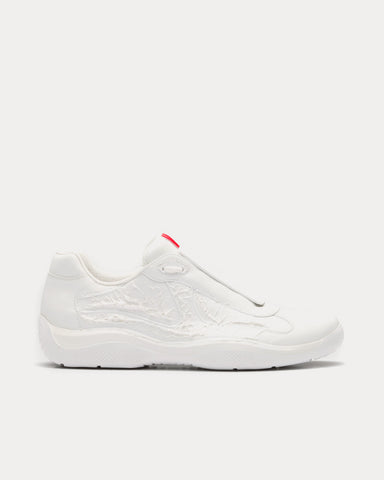 Prada x Cass America's Cup 'Att4ck' A1 Signal White Low Top Sneakers