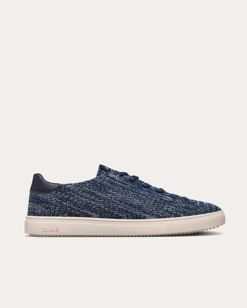 Clae BRADLEY KNIT CLAE X SEAQUAL Navy Two-Tone Sneakers - 1