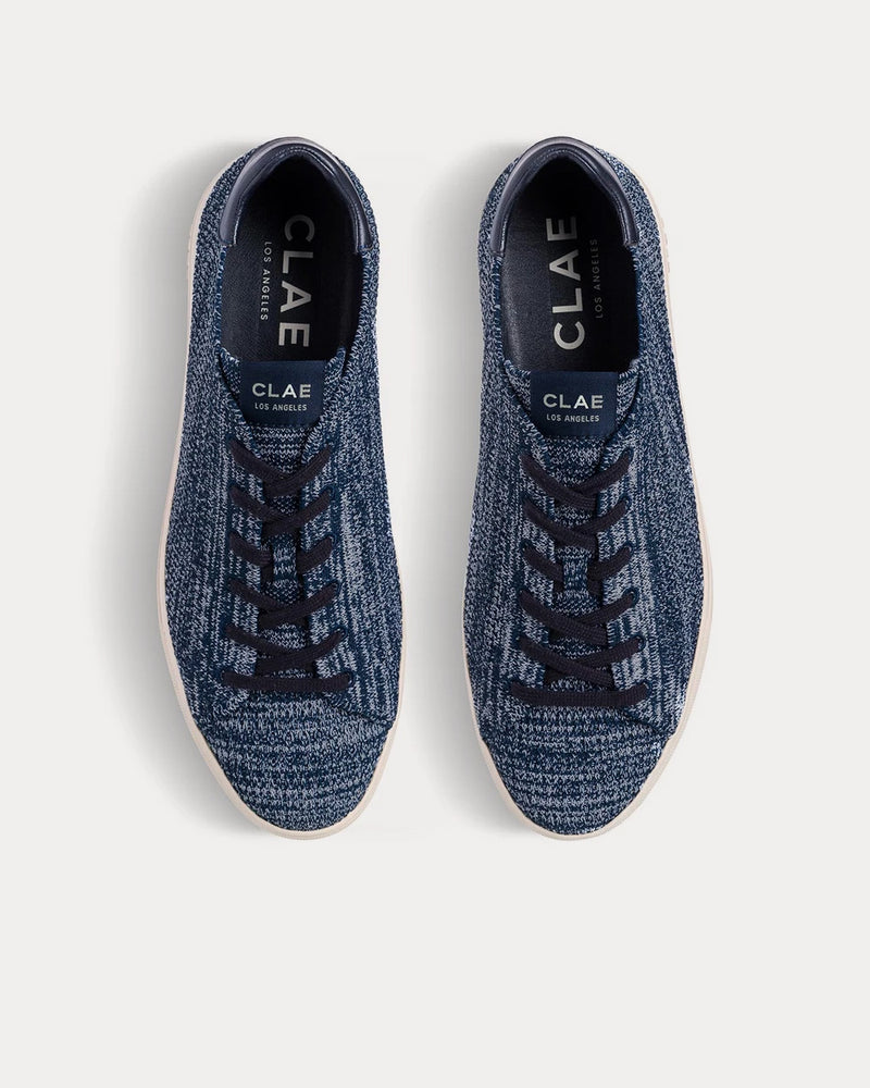 Clae BRADLEY KNIT CLAE X SEAQUAL Navy Two-Tone Sneakers - 3