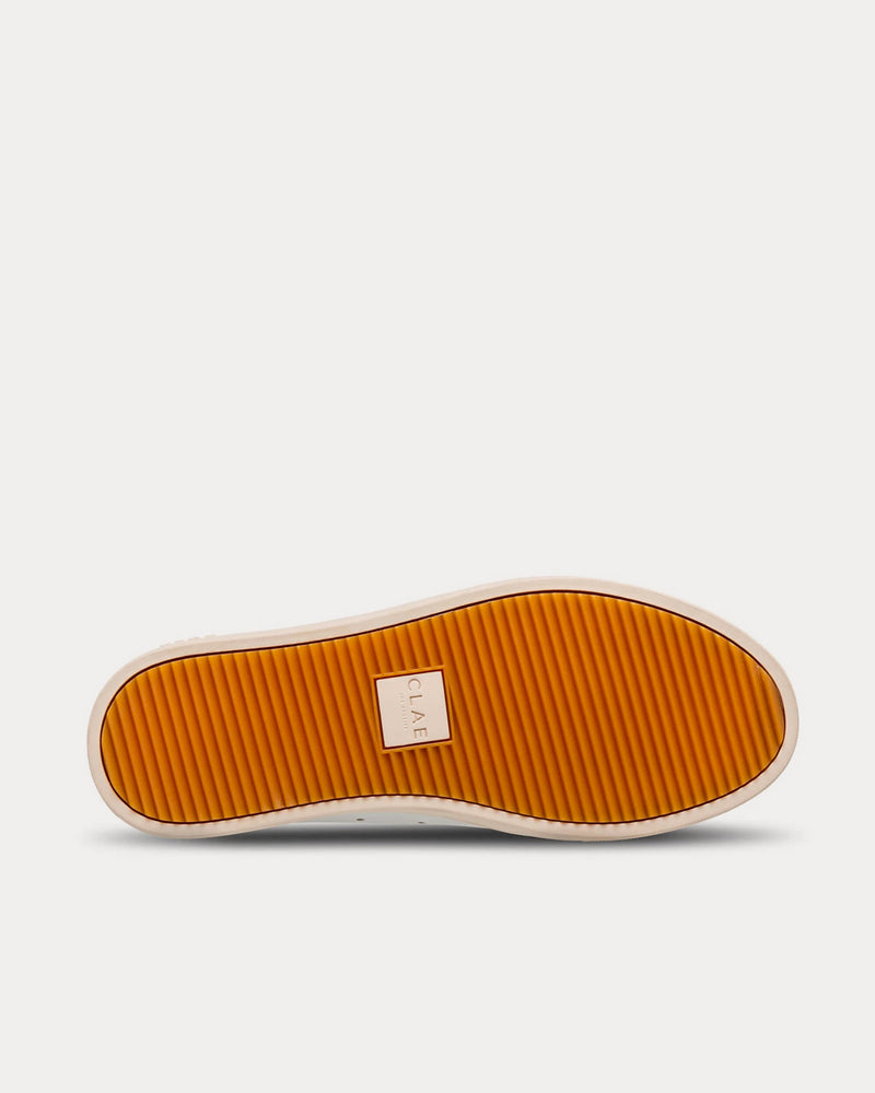 Clae Bradley White & Navy Sneakers - 5
