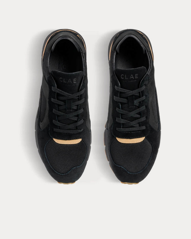 Clae Edwin Black Camel Sneakers - 3