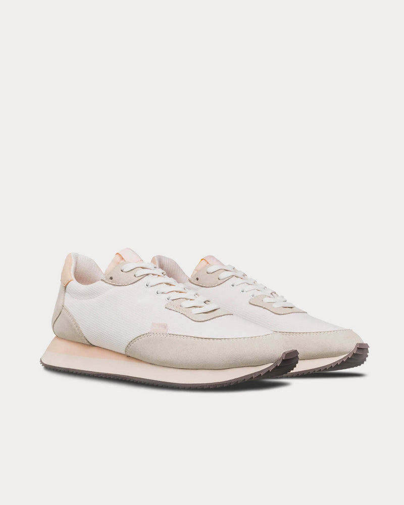 Clae Sierra White Linen Sneakers - 2