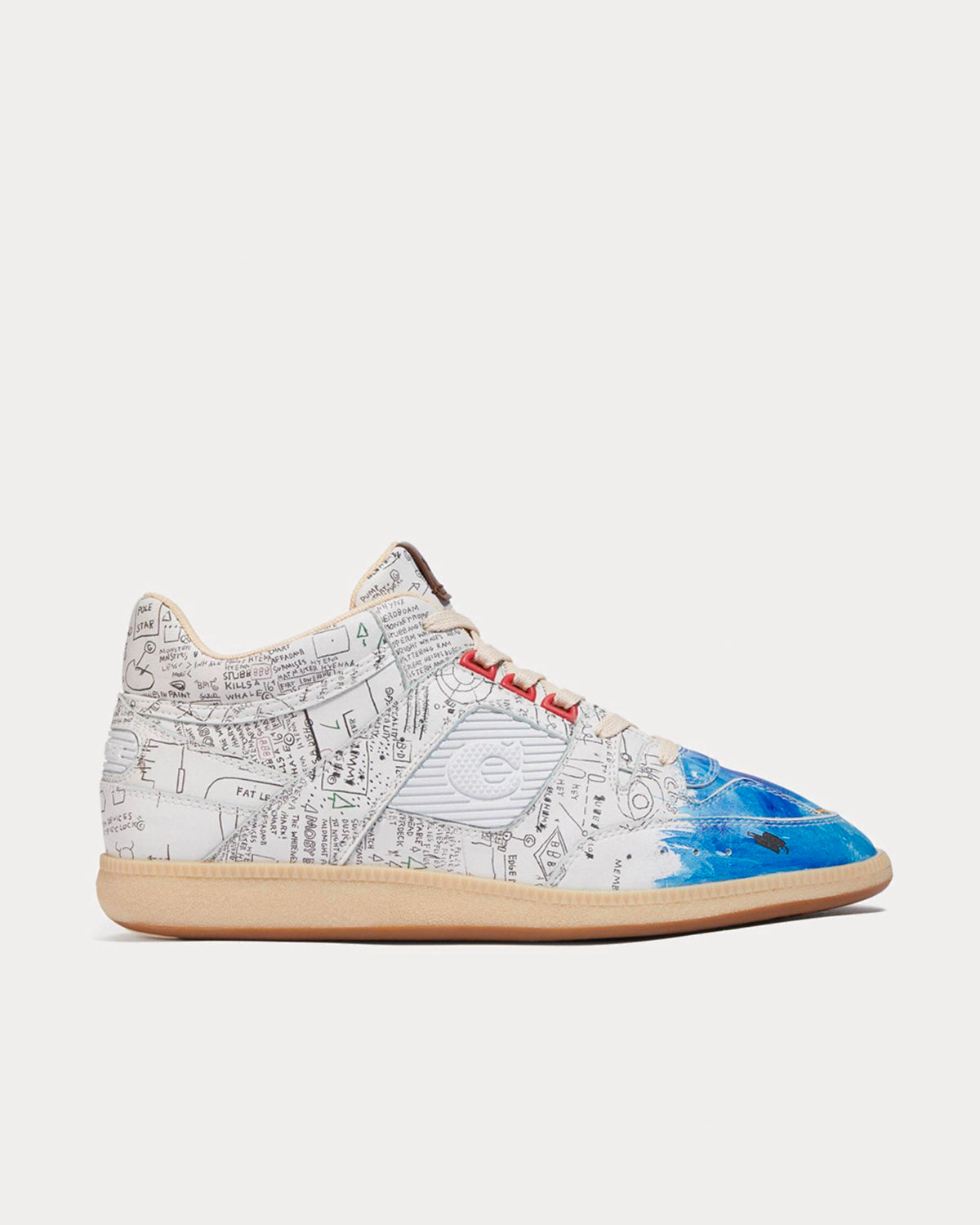 Coach x Basquiat Men's Citysole Basquiat White High Top Sneakers Coach x Basquiat Men's Citysole Basquiat White High Top Sneakers