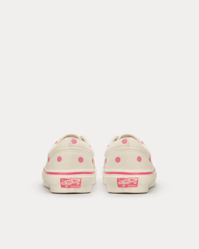Comme des Garçons CDG x Vans OG Era LX Polka Dot White / Pink Low Top Sneakers - 4