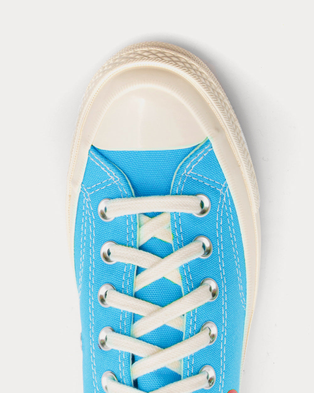 Converse x Comme des Garçons PLAY - Chuck 70 Bright Blue High Top Sneakers