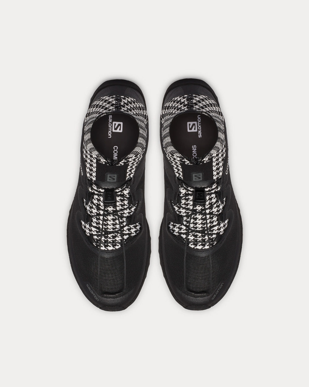 Salomon x Comme des Garçons - Cross Mixed Black / White High Top Sneakers