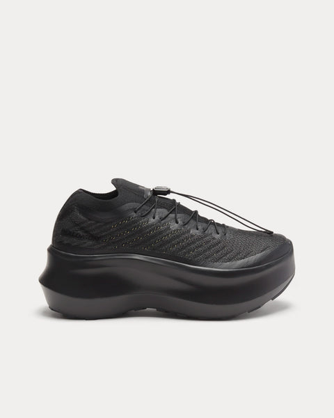 Pulsar Platform Black Low Top Sneakers