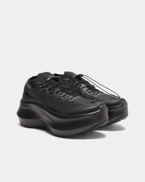 Pulsar Platform Black Low Top Sneakers