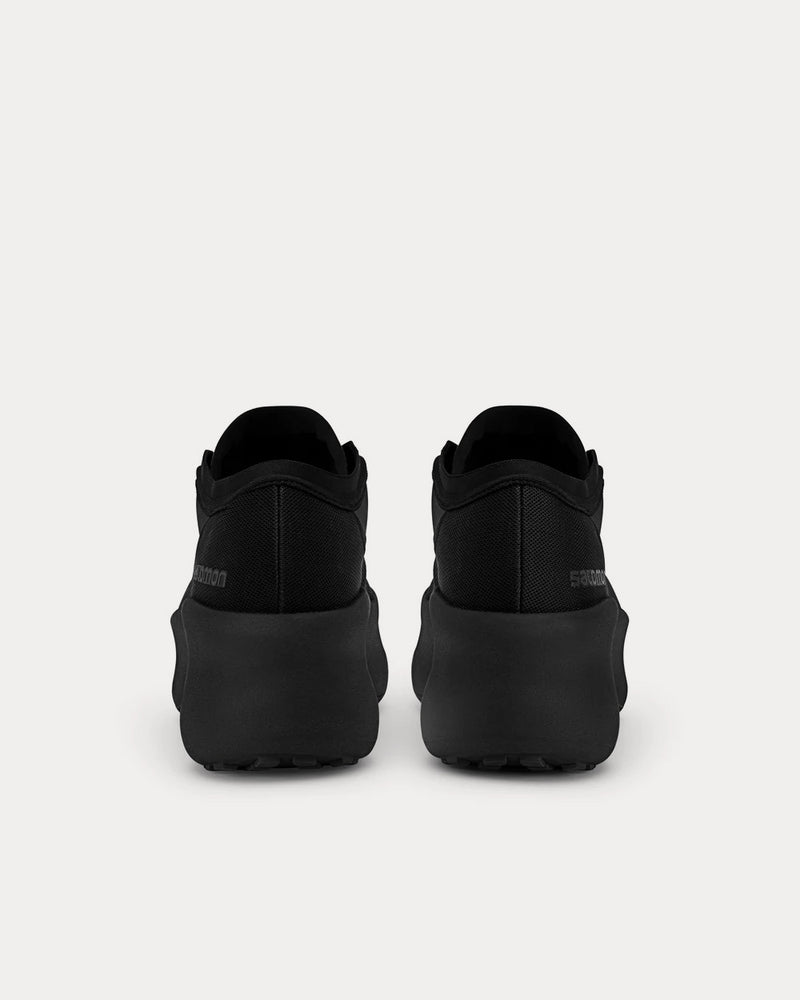 Salomon x Comme des Garçons Sense Feel Black Low Top Sneakers - 4