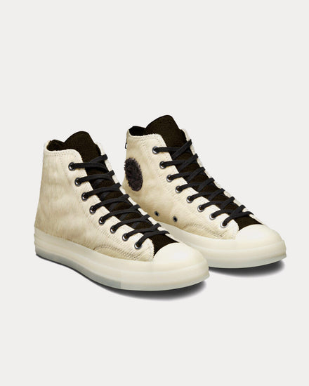 Converse x CLOT Chuck 70 White / Black / Grey High Top Sneakers - 3