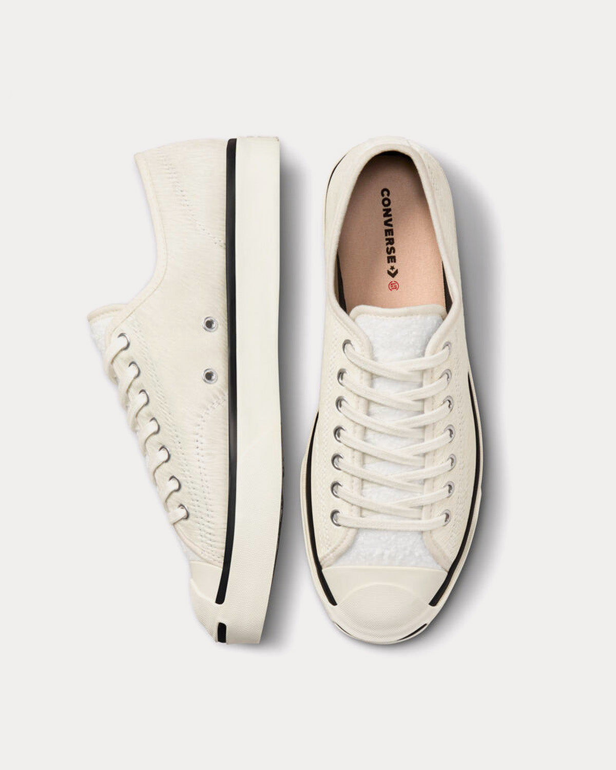 Converse - x CLOT Jack Purcell White / Black / Grey Low Top Sneakers