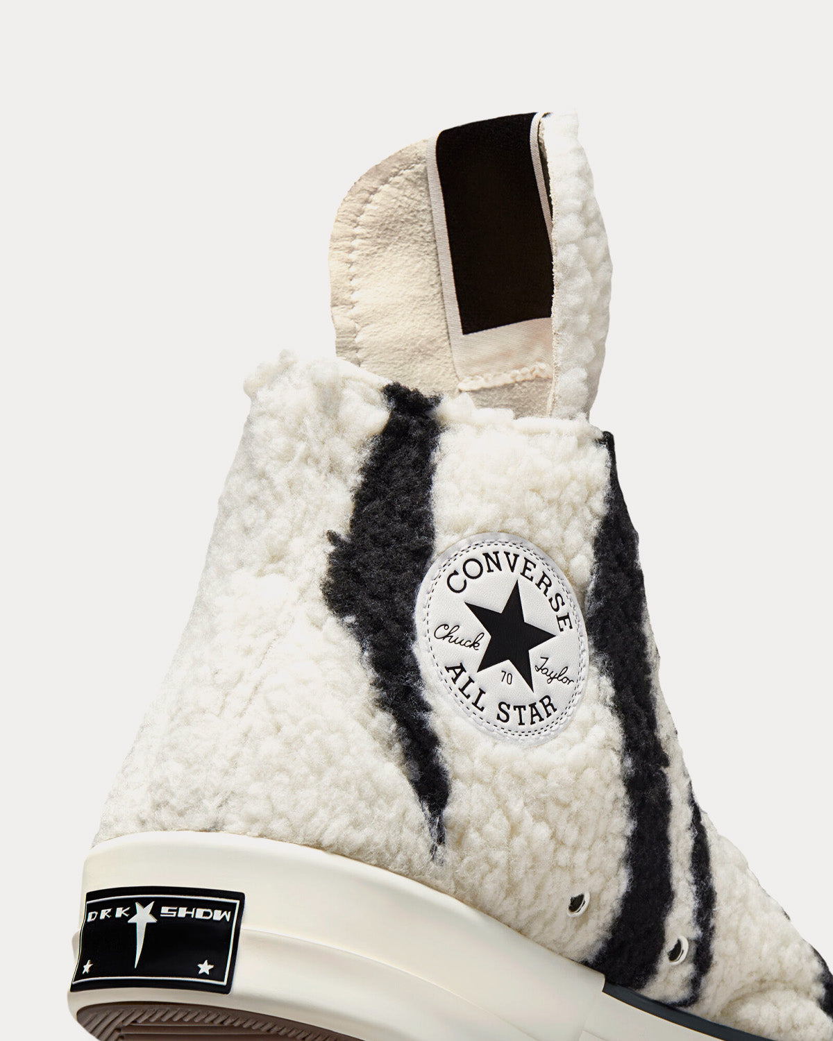 Converse x Rick Owens DRKSHDW - Chuck 70 Lily White / Black / Egret High Top Sneakers