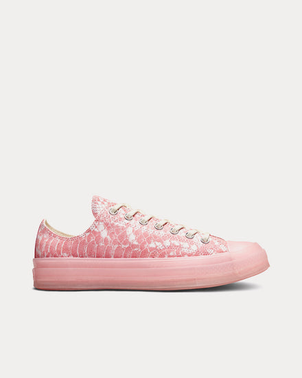 Converse x Golf Wang Chuck 70 Snake Pink Dogwood / Vintage White Low Top Sneakers - 1