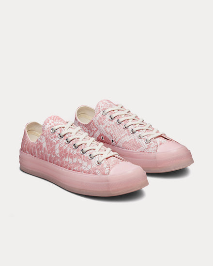 Converse x Golf Wang Chuck 70 Snake Pink Dogwood / Vintage White Low Top Sneakers - 3