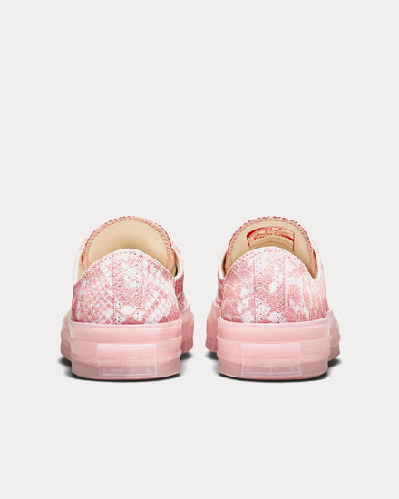 Converse x Golf Wang Chuck 70 Snake Pink Dogwood / Vintage White Low Top Sneakers - 4