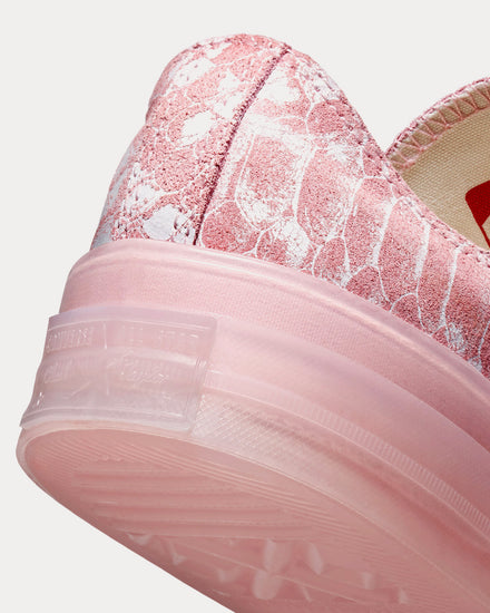 Converse x Golf Wang Chuck 70 Snake Pink Dogwood / Vintage White Low Top Sneakers - 6