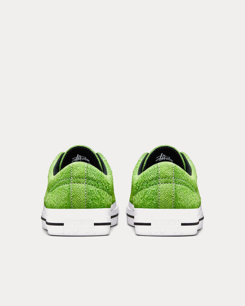One Star Pro 8-Ball Green Flash / White / Black Low Top Sneakers