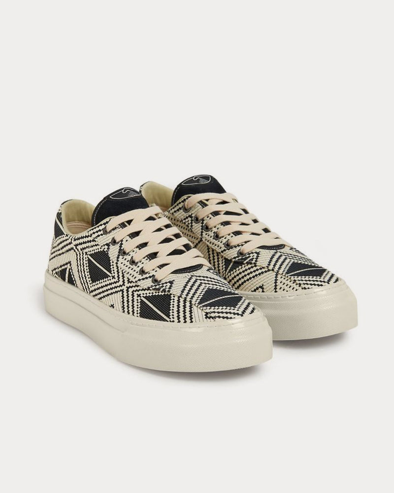 Stepney Workers Club Dellow Trophy Amalsi Woven Ecru Low Top Sneakers - 2