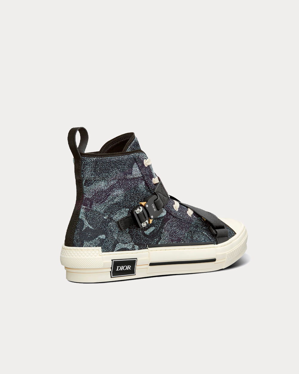 Dior x Peter Doig - B23 Denim Camouflage Jacquard High Top Sneakers
