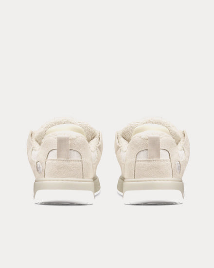 Dior x ERL B9S Skater Limited And Numbered Edition Lilac Suede and Dior Oblique Jacquard Low Top Sneakers - 4
