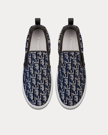 Dior Solar Black Slip On Sneakers - 2