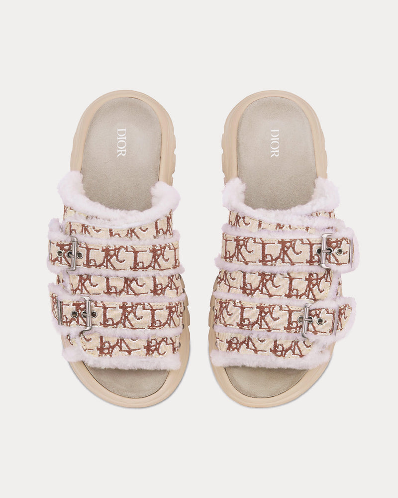 Dior x Travis Scott Men's H-Town 'Cactus Jack' Cream Oblique